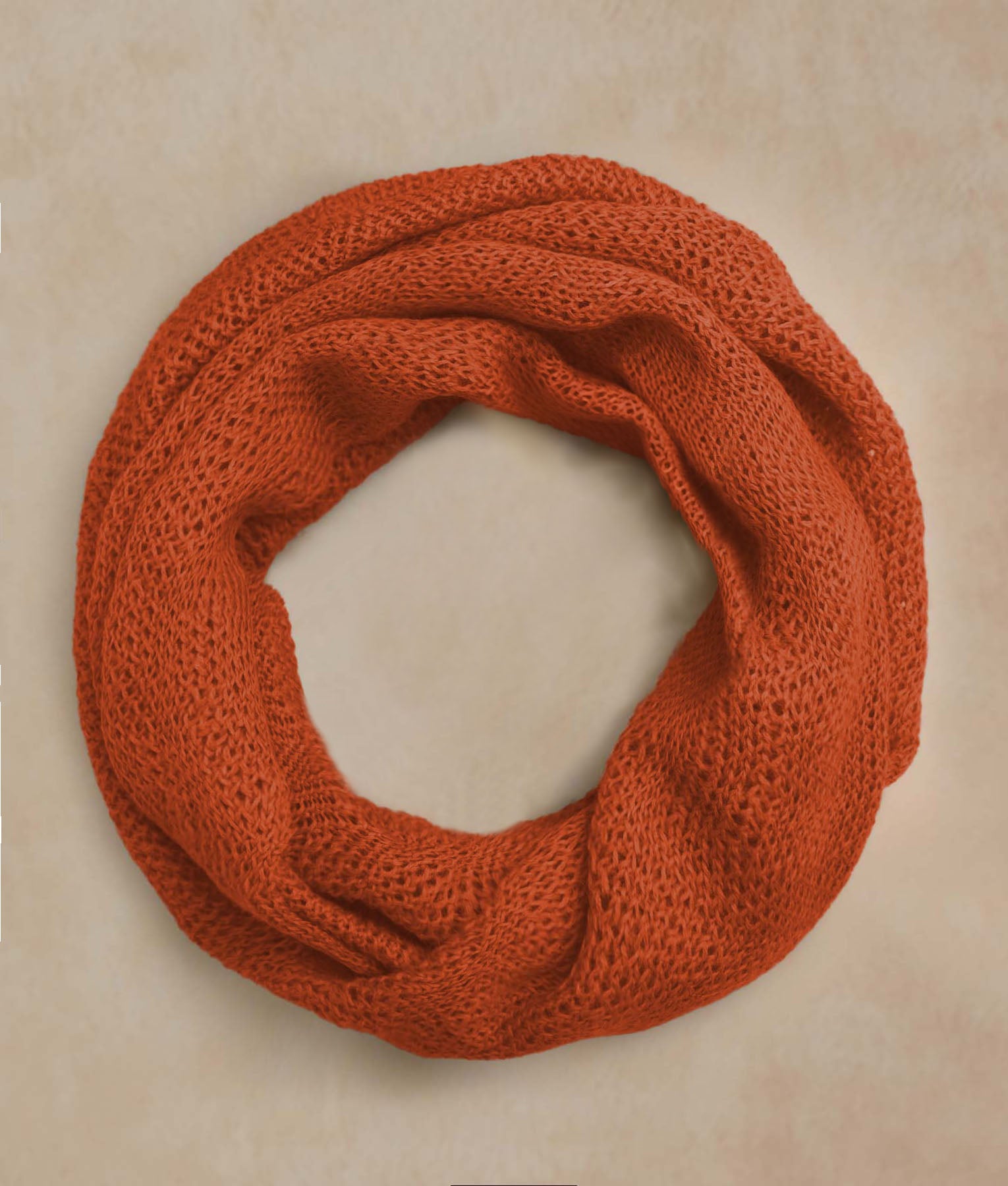 Harvest Pumpkin Infinity Scarf