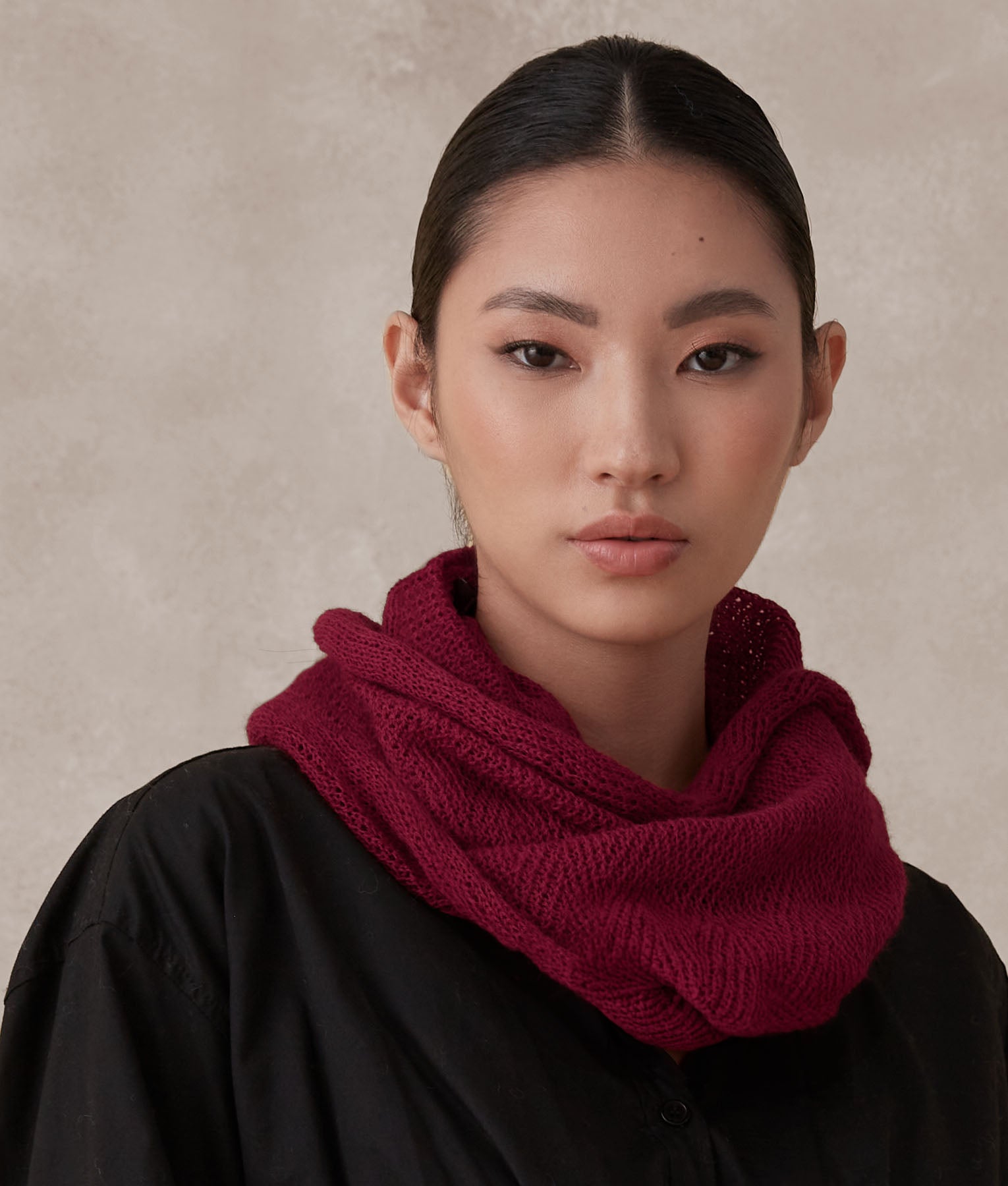 Haute Red Infinity Scarf