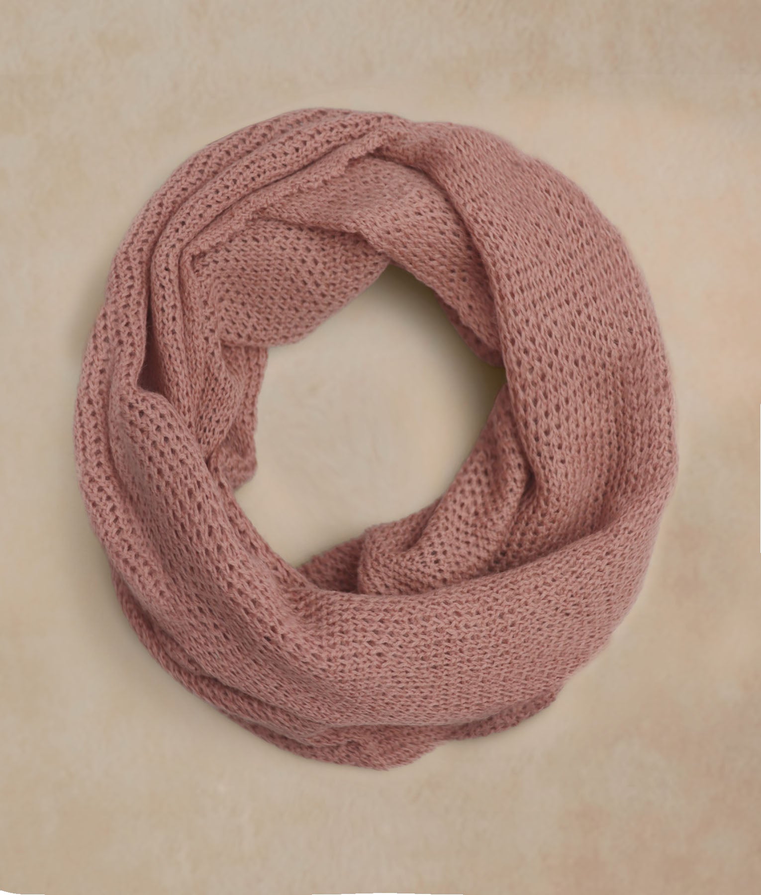 Strawberry Cream Infinity Scarf