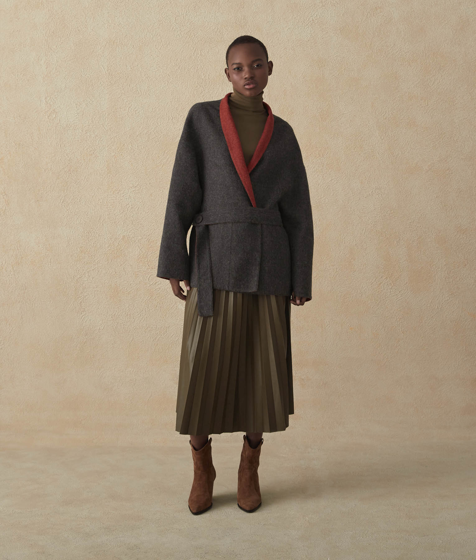 Abrigo Kimono Reversible